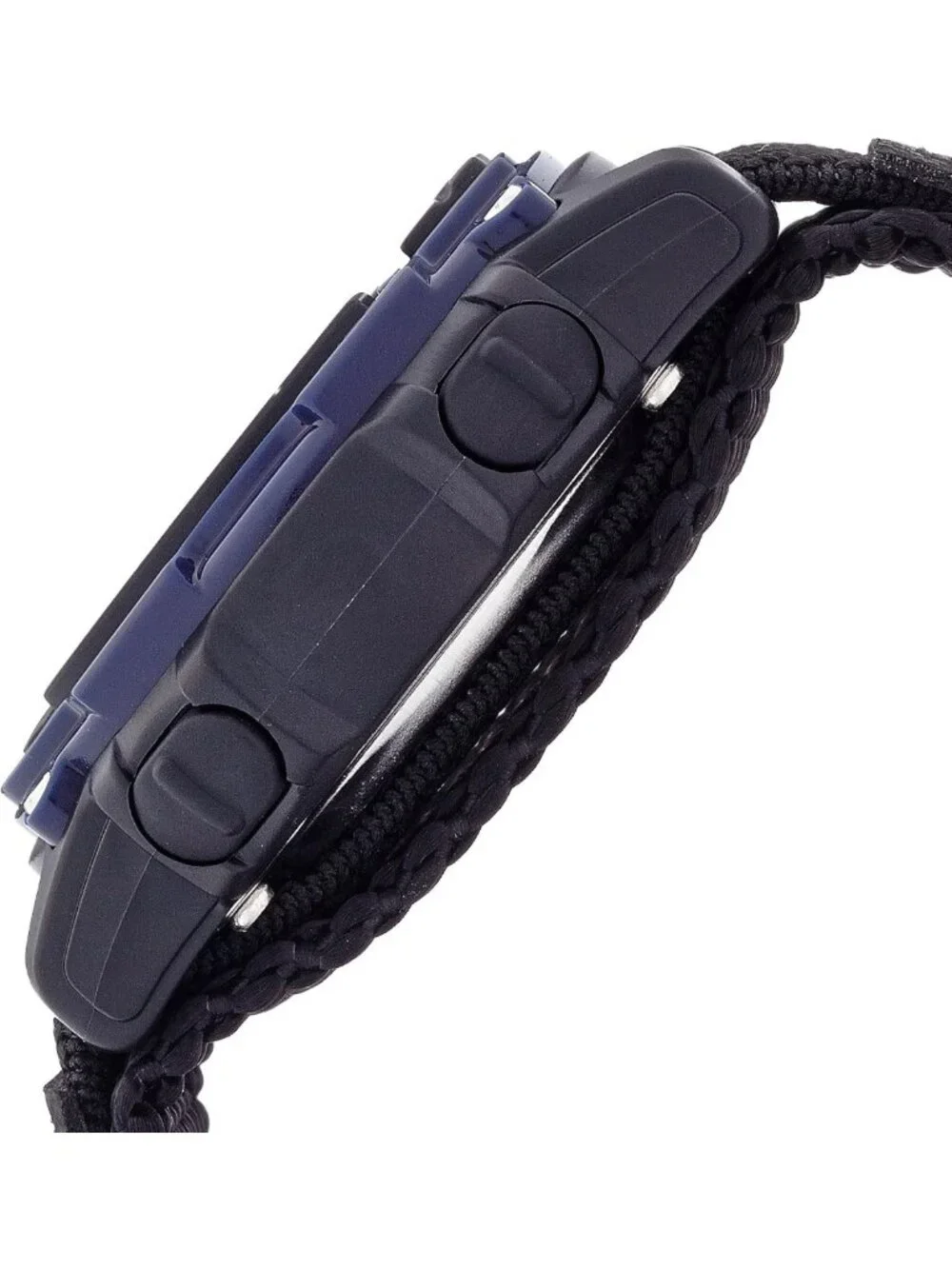 Unisex Digital Chronograph Watch with Nylon Strap - Sporty & Stylish Timepiece